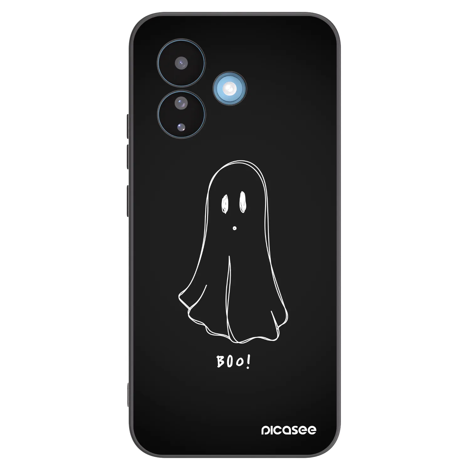 Picasee crna silikonska maskica za Xiaomi Redmi Note 17 Pro 5G - Ghost 2