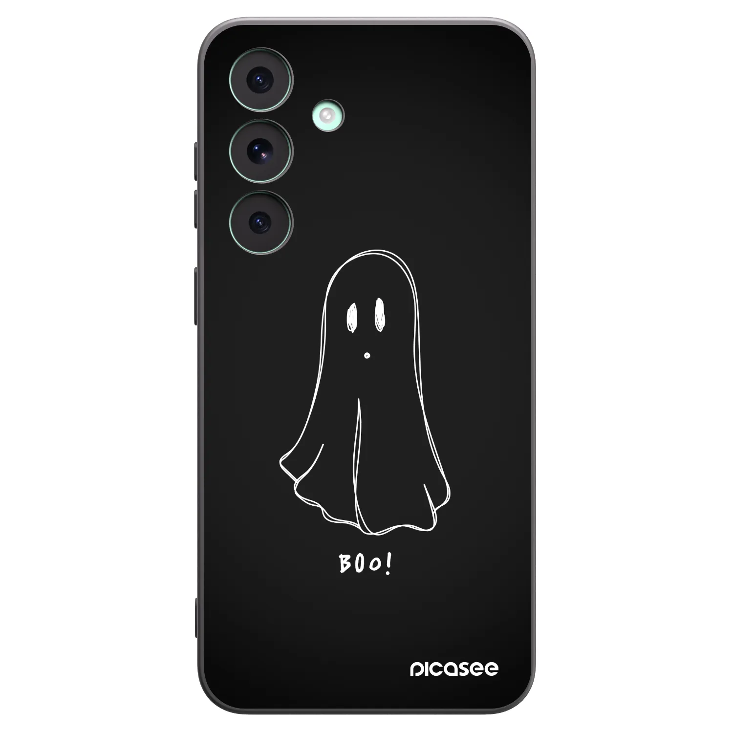 Picasee crna silikonska maskica za Samsung Galaxy S26 FE - Ghost 2