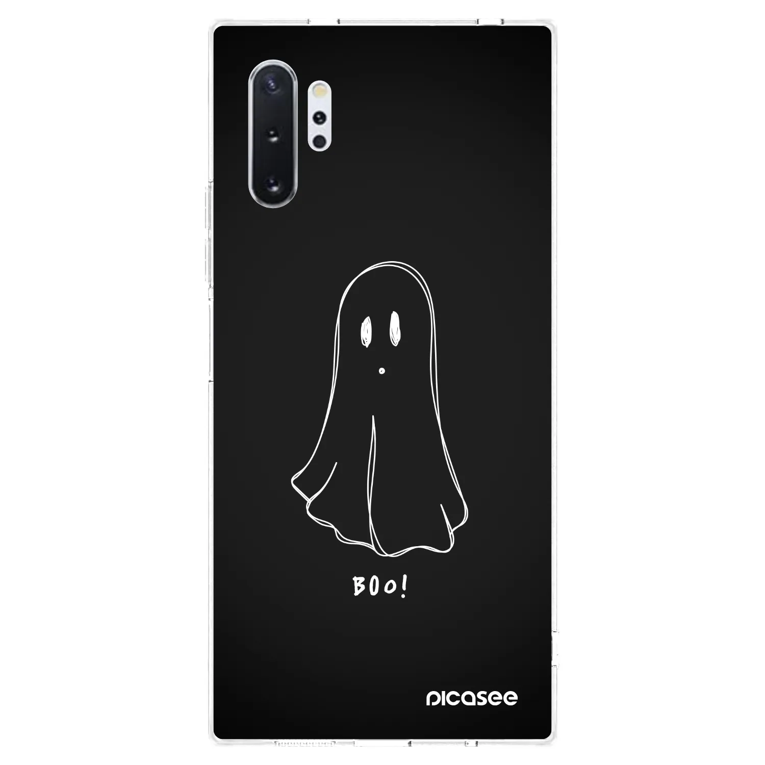 Picasee silikonska prozirna maskica za Samsung Galaxy Note 10+ N975F - Ghost 2