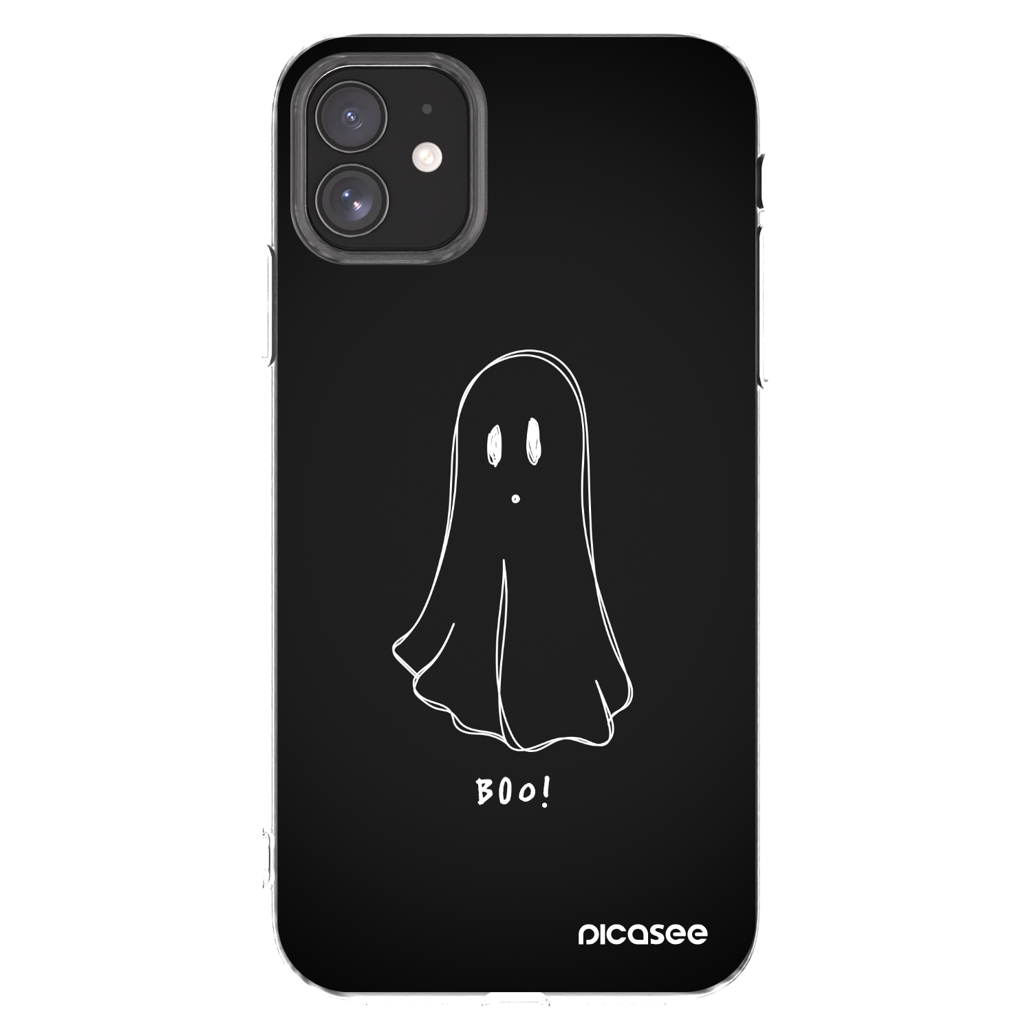 Picasee silikonska prozirna maskica za Apple iPhone 11 - Ghost 2