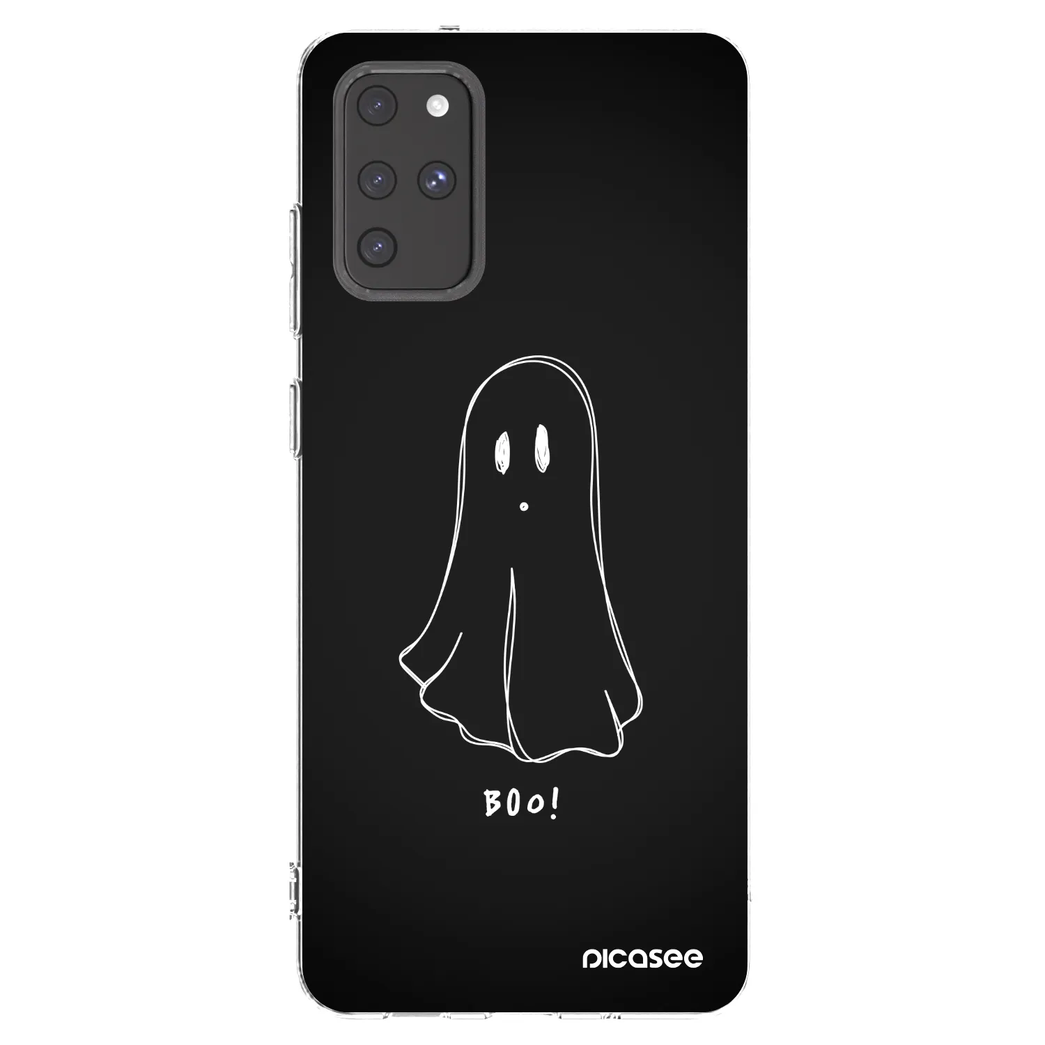 Picasee silikonska prozirna maskica za Samsung Galaxy S20+ G985F - Ghost 2