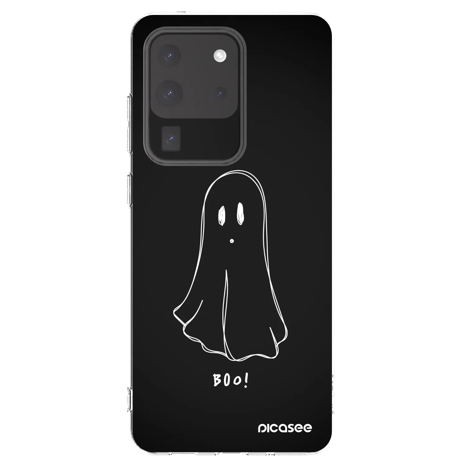Picasee silikonska prozirna maskica za Samsung Galaxy S20 Ultra 5G G988F - Ghost 2