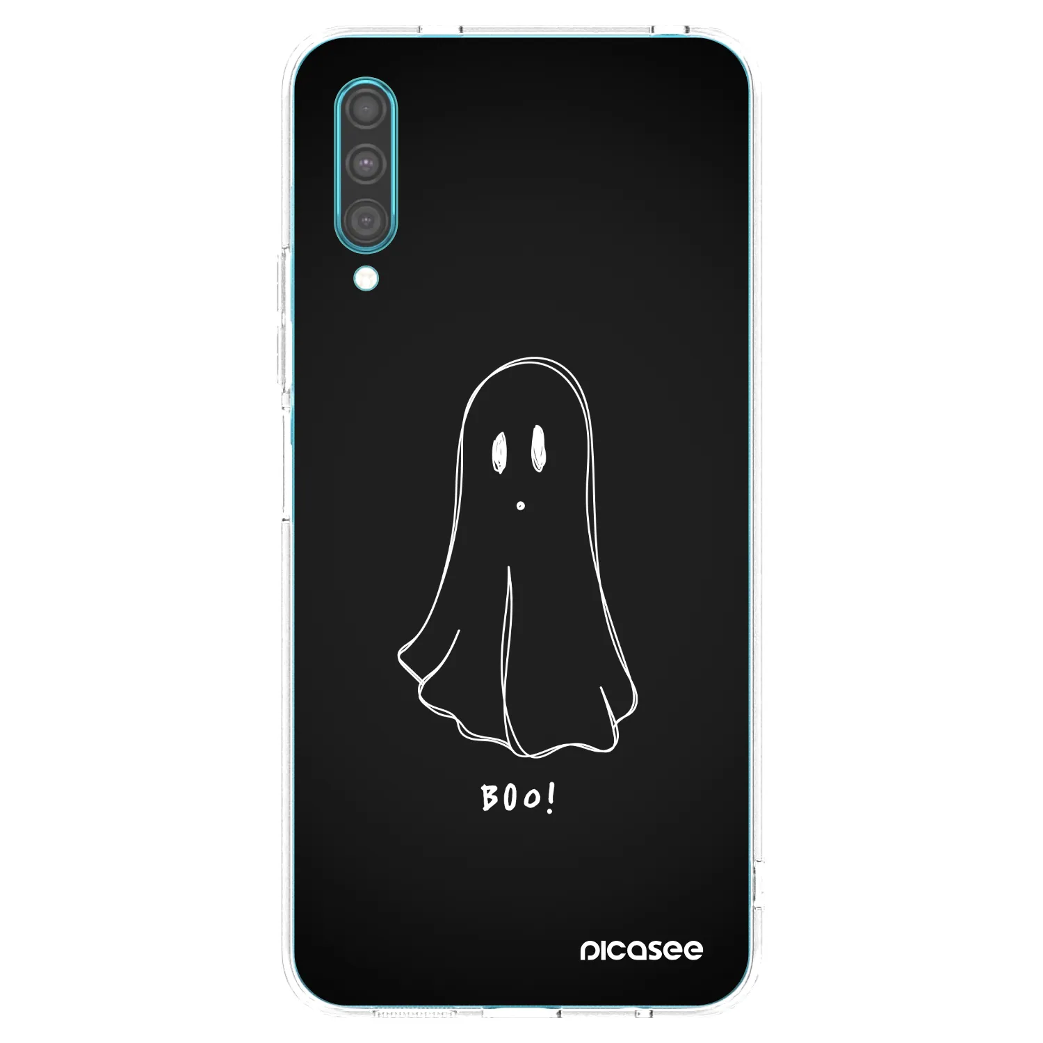 Picasee silikonska prozirna maskica za Samsung Galaxy A30s A307F - Ghost 2