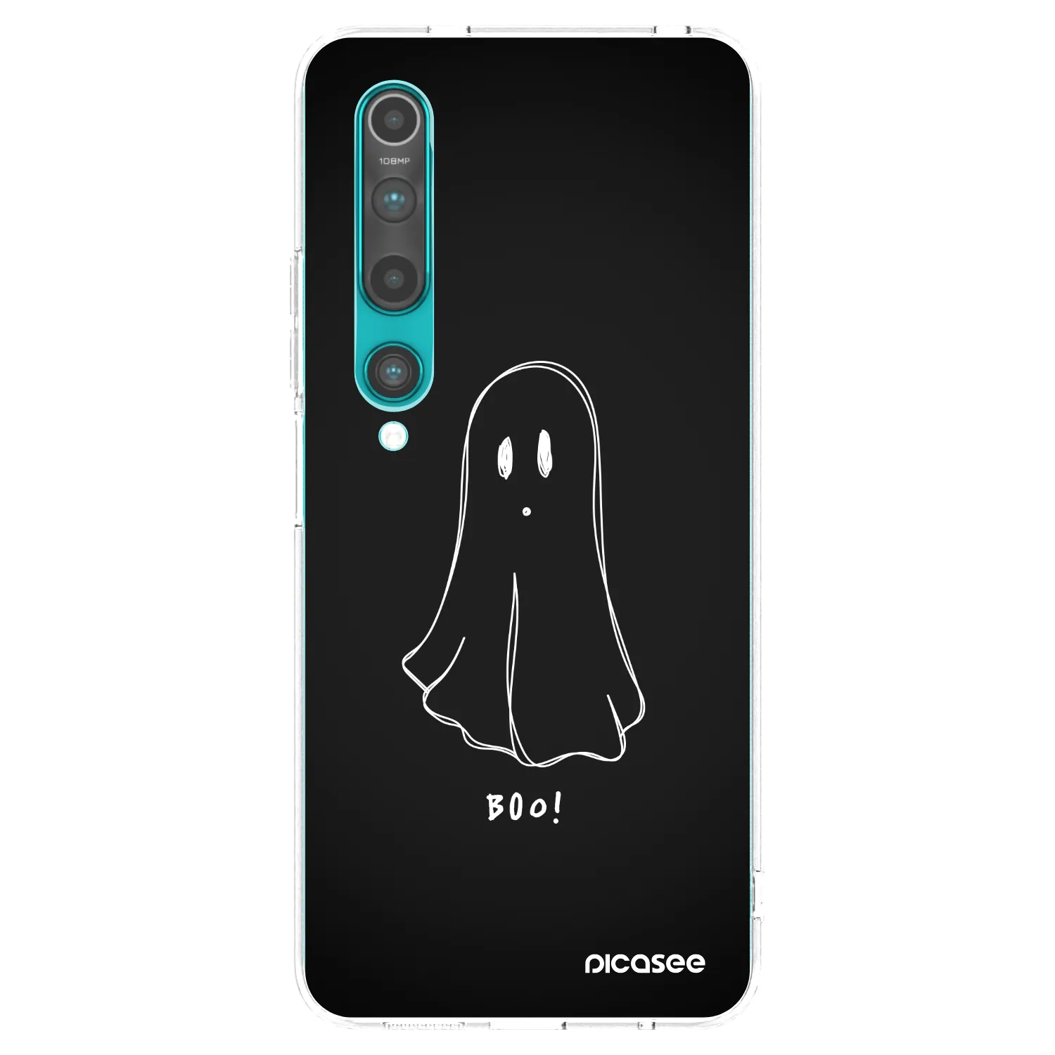 Picasee silikonska prozirna maskica za Xiaomi Mi 10 - Ghost 2