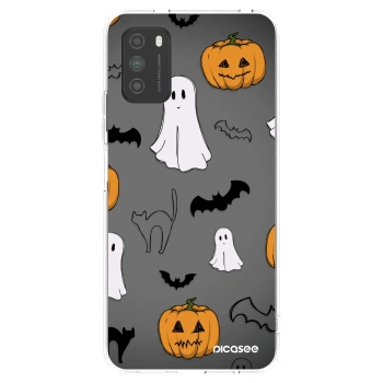 Picasee silikonska prozirna maskica za Xiaomi Poco M3 - Spooky crew