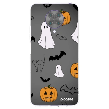 Picasee silikonska prozirna maskica za Xiaomi Poco F2 Pro - Spooky crew
