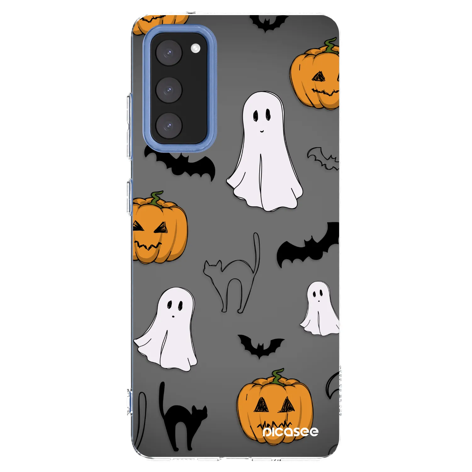 Picasee silikonska prozirna maskica za Samsung Galaxy S20 FE - Spooky crew