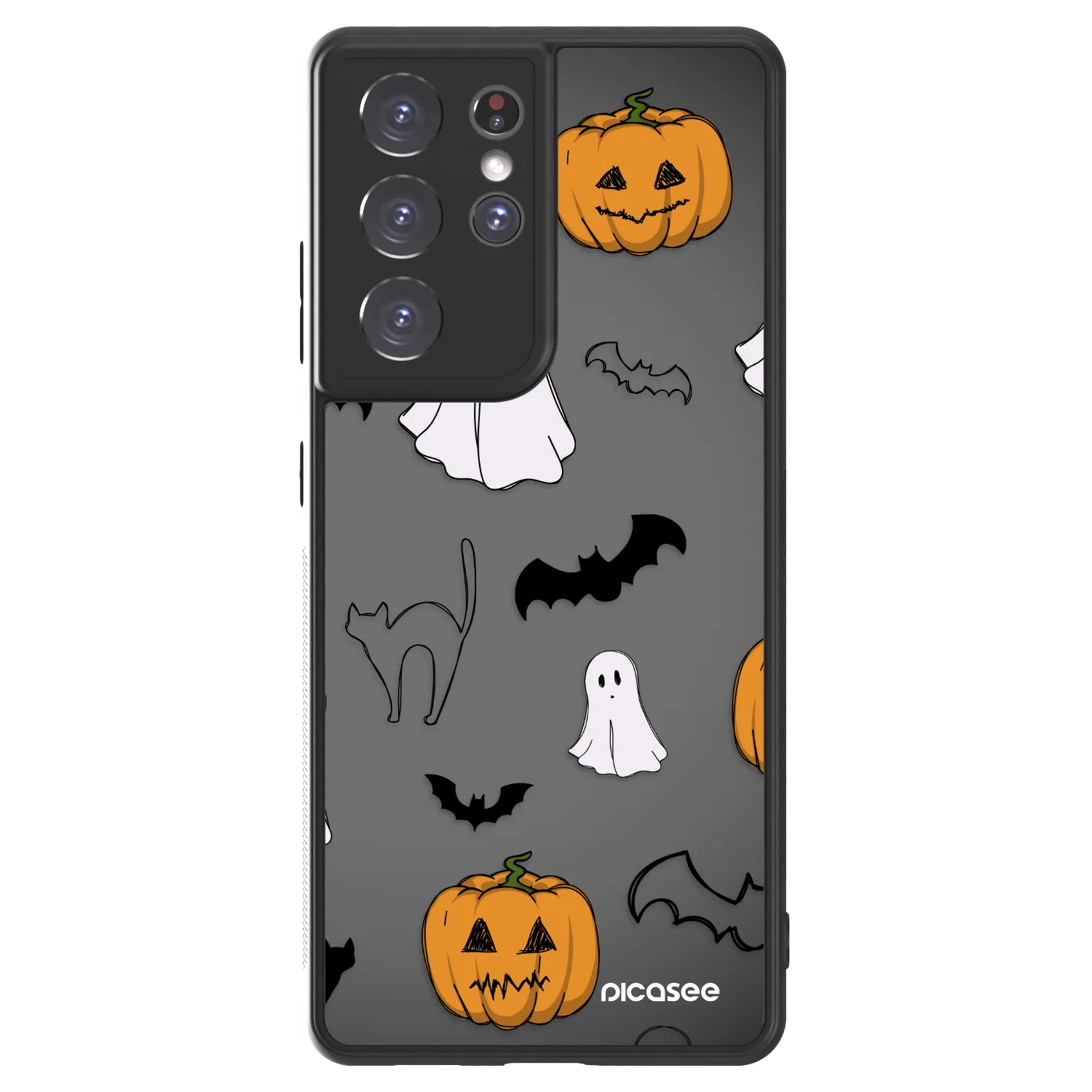 Picasee ULTIMATE CASE za Samsung Galaxy S21 Ultra 5G G998B - Spooky crew