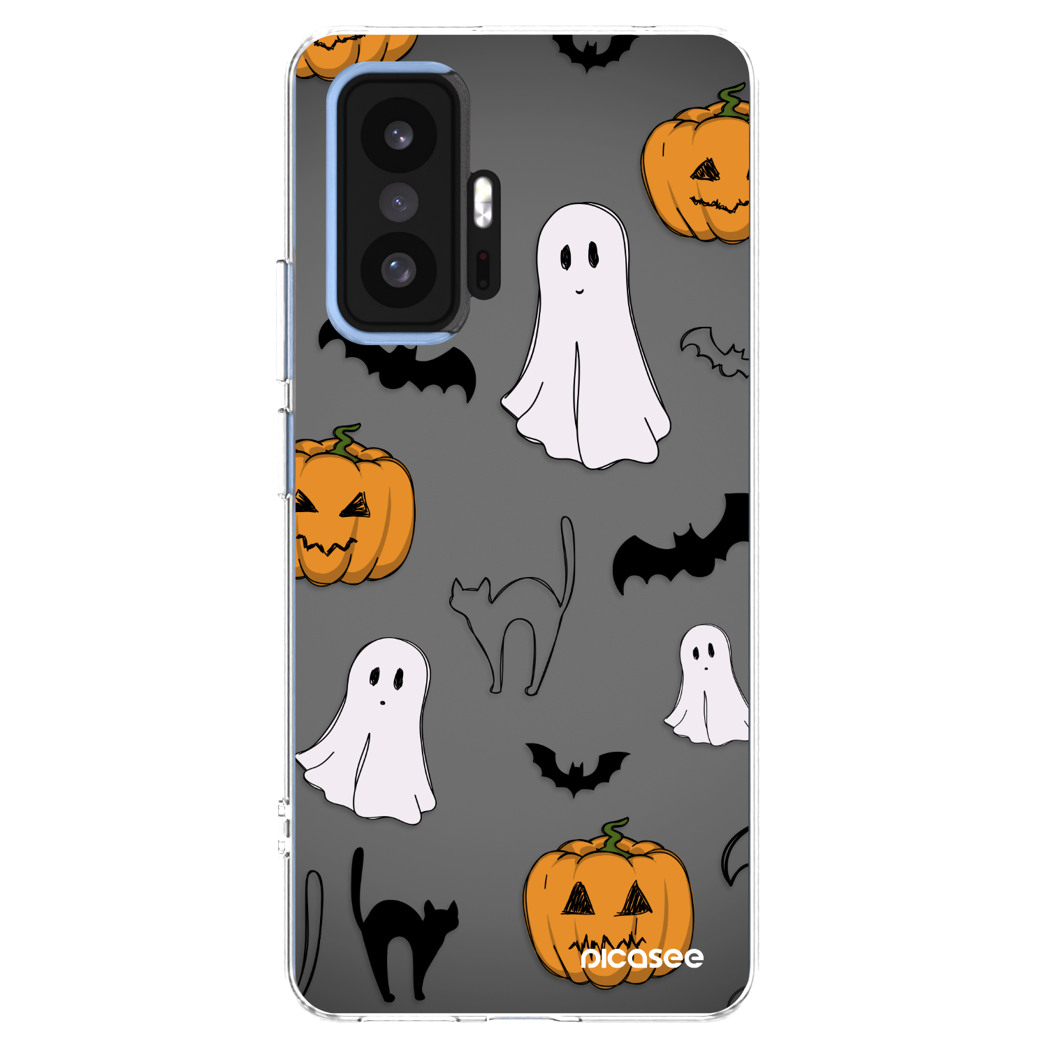 Picasee silikonska prozirna maskica za Xiaomi 11T - Spooky crew