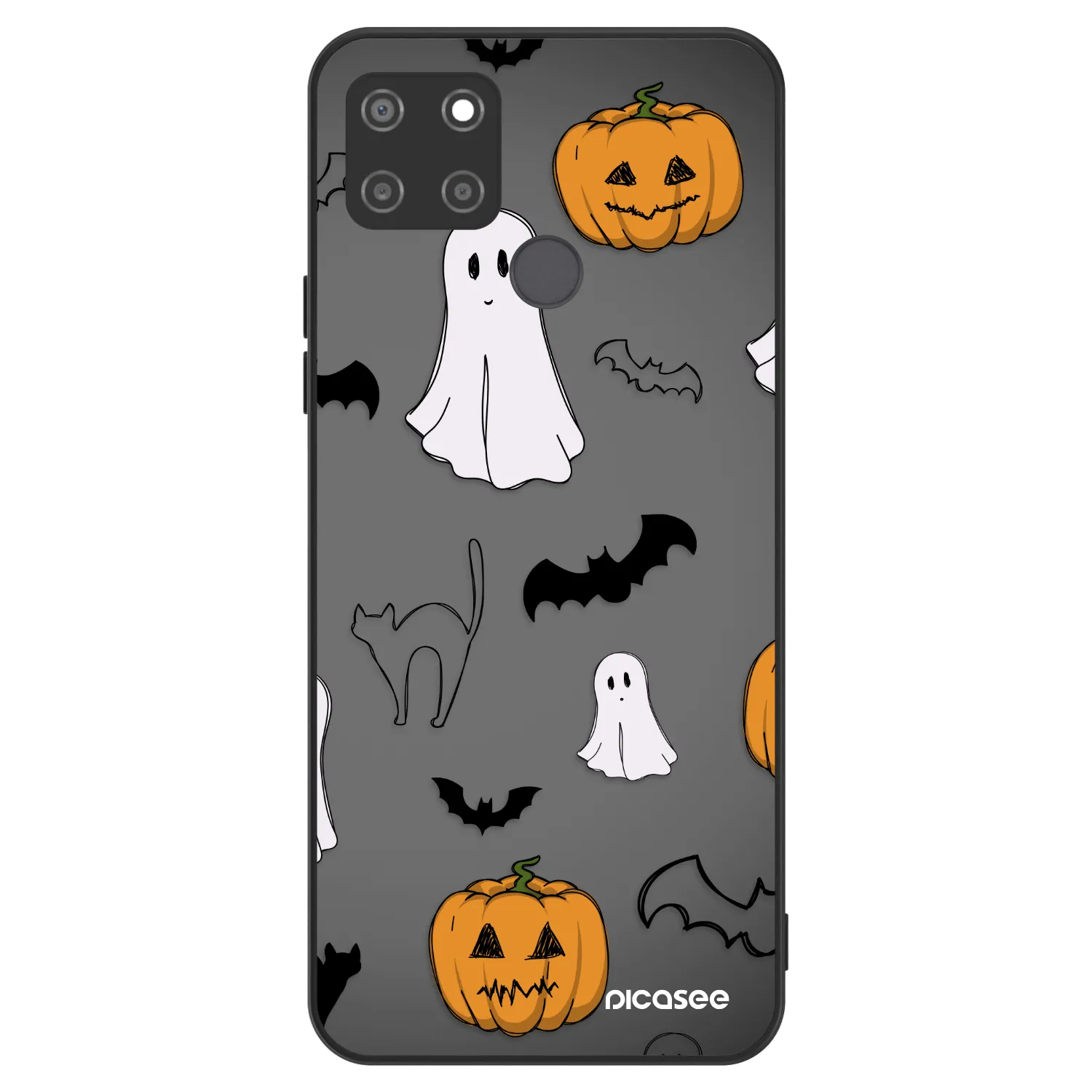 Picasee ULTIMATE CASE za Realme C21Y - Spooky crew