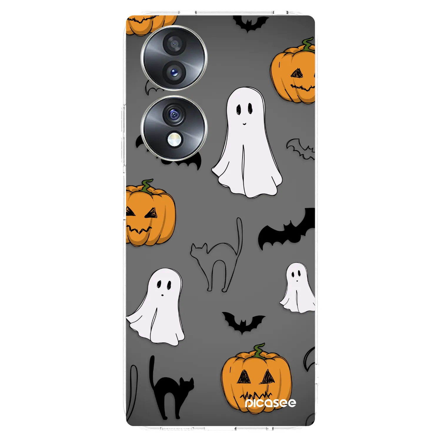 Picasee silikonska prozirna maskica za Honor 70 - Spooky crew