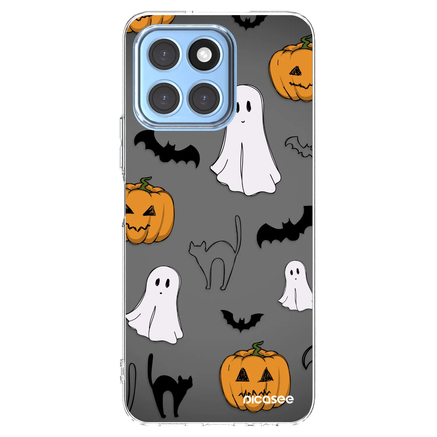 Picasee silikonska prozirna maskica za Honor X6 - Spooky crew