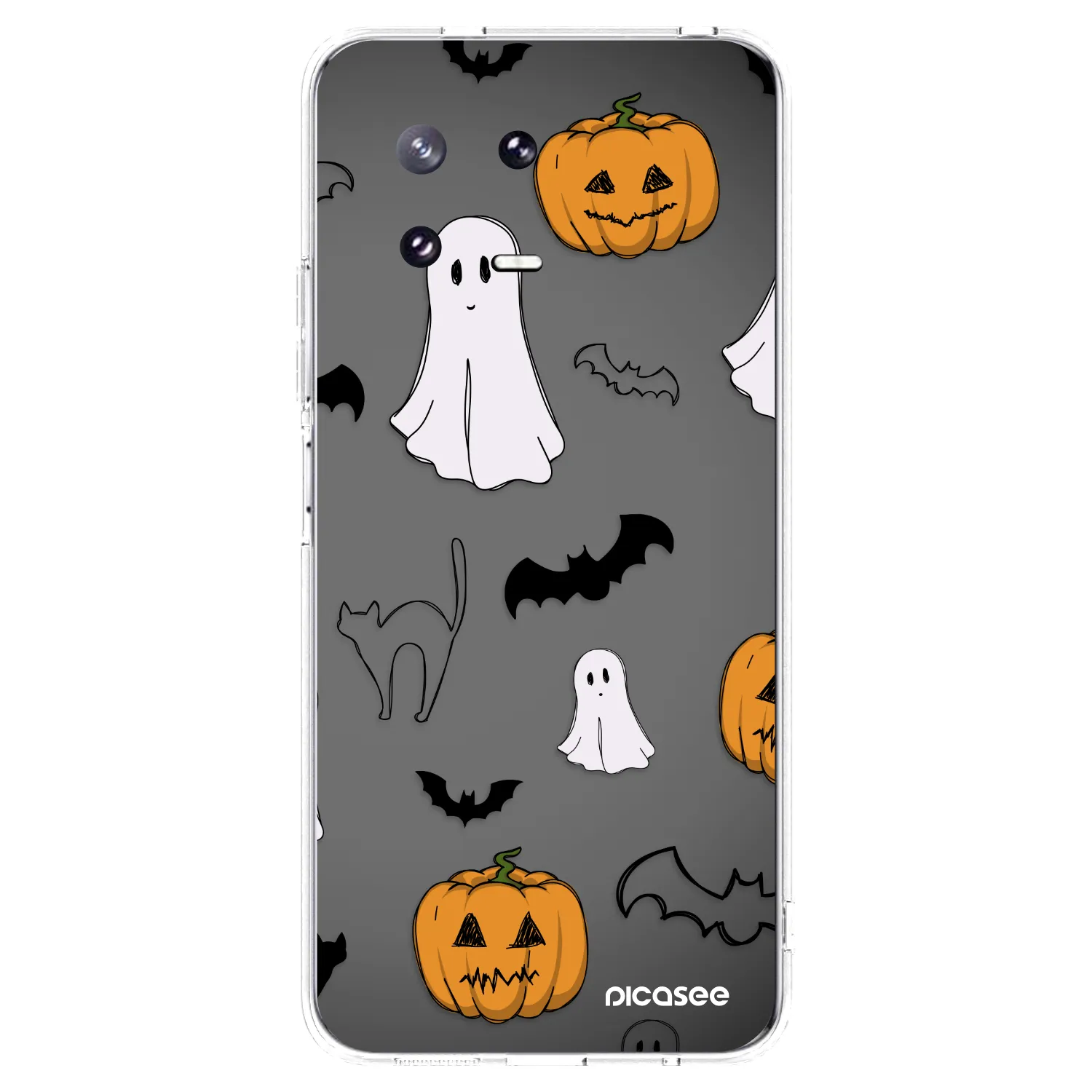 Picasee silikonska prozirna maskica za Xiaomi 13 Pro - Spooky crew