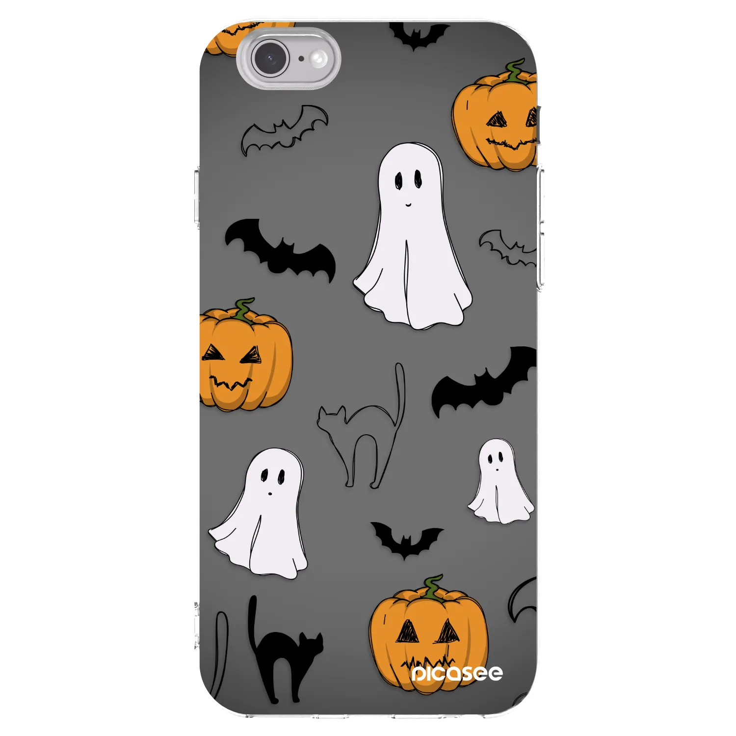 Picasee silikonska prozirna maskica za Apple iPhone 6/6S - Spooky crew