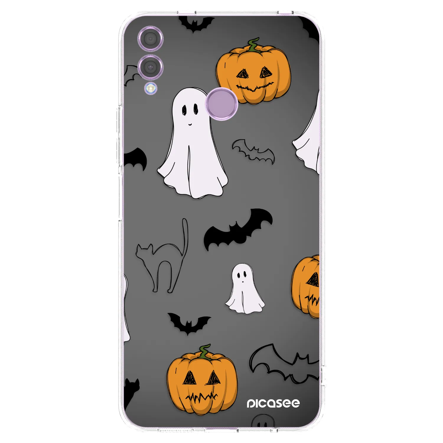 Picasee silikonska prozirna maskica za Honor 8X - Spooky crew