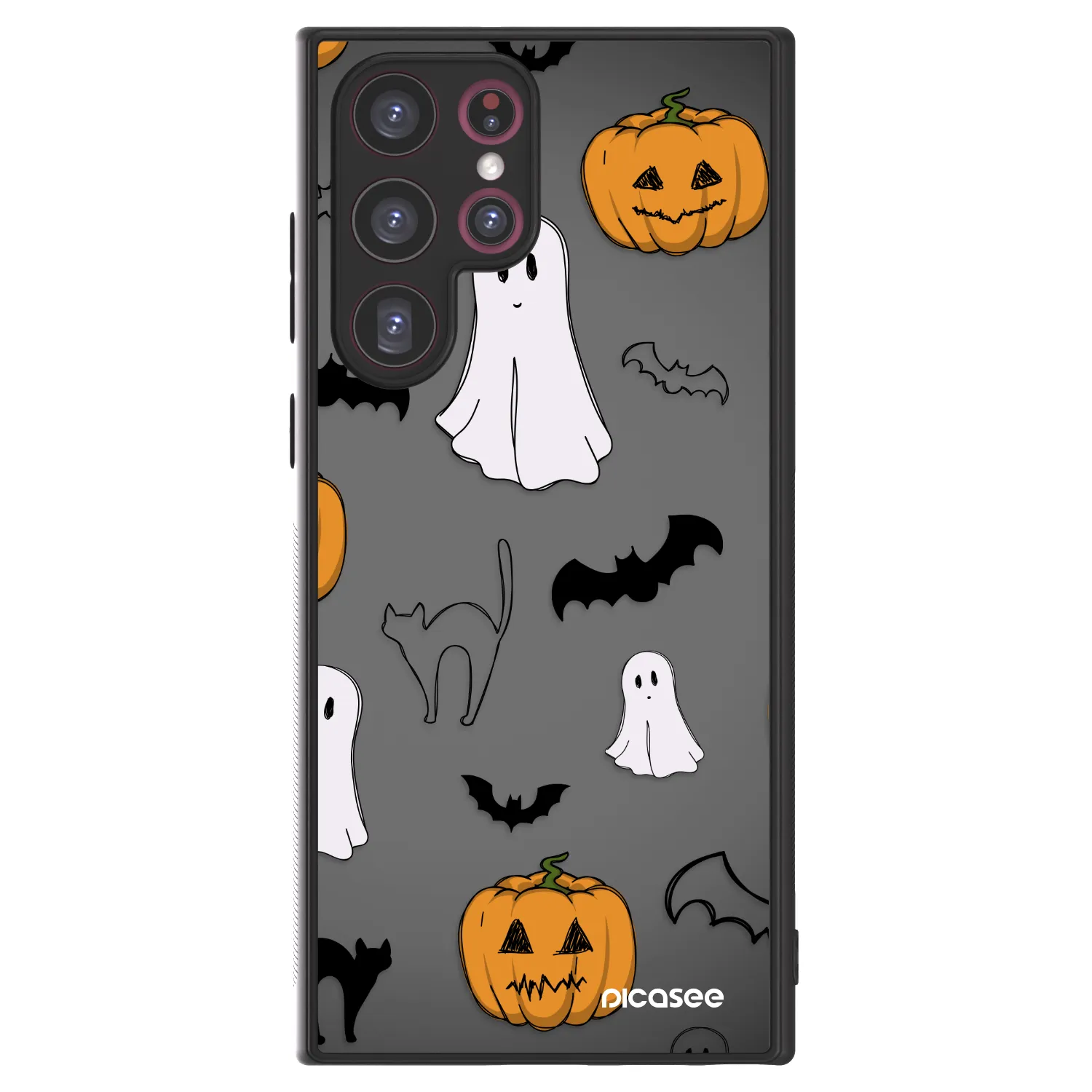 Picasee ULTIMATE CASE PowerShare za Samsung Galaxy S22 Ultra 5G - Spooky crew
