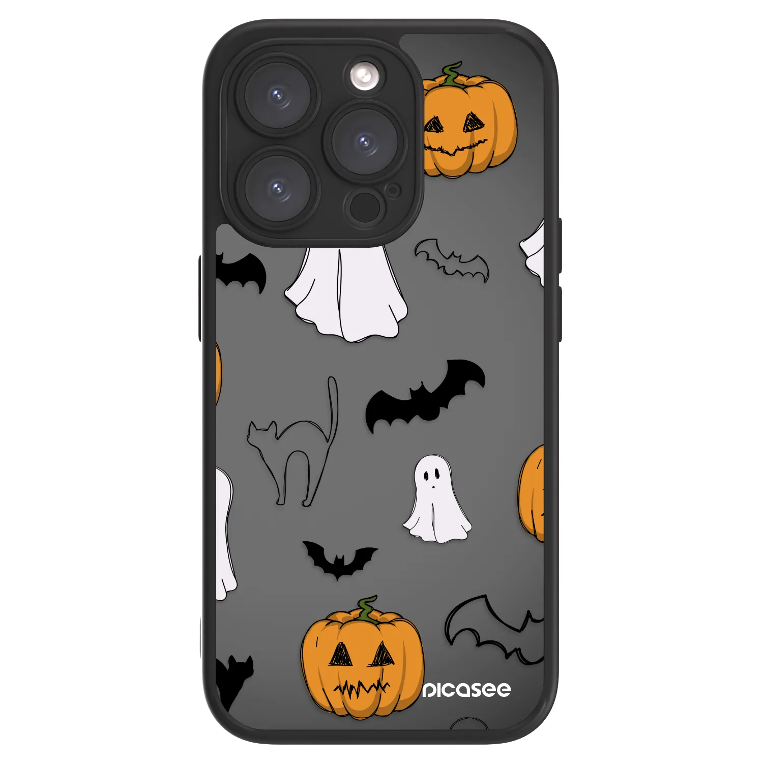 Picasee ULTIMATE CASE MagSafe za Apple iPhone 15 Pro - Spooky crew