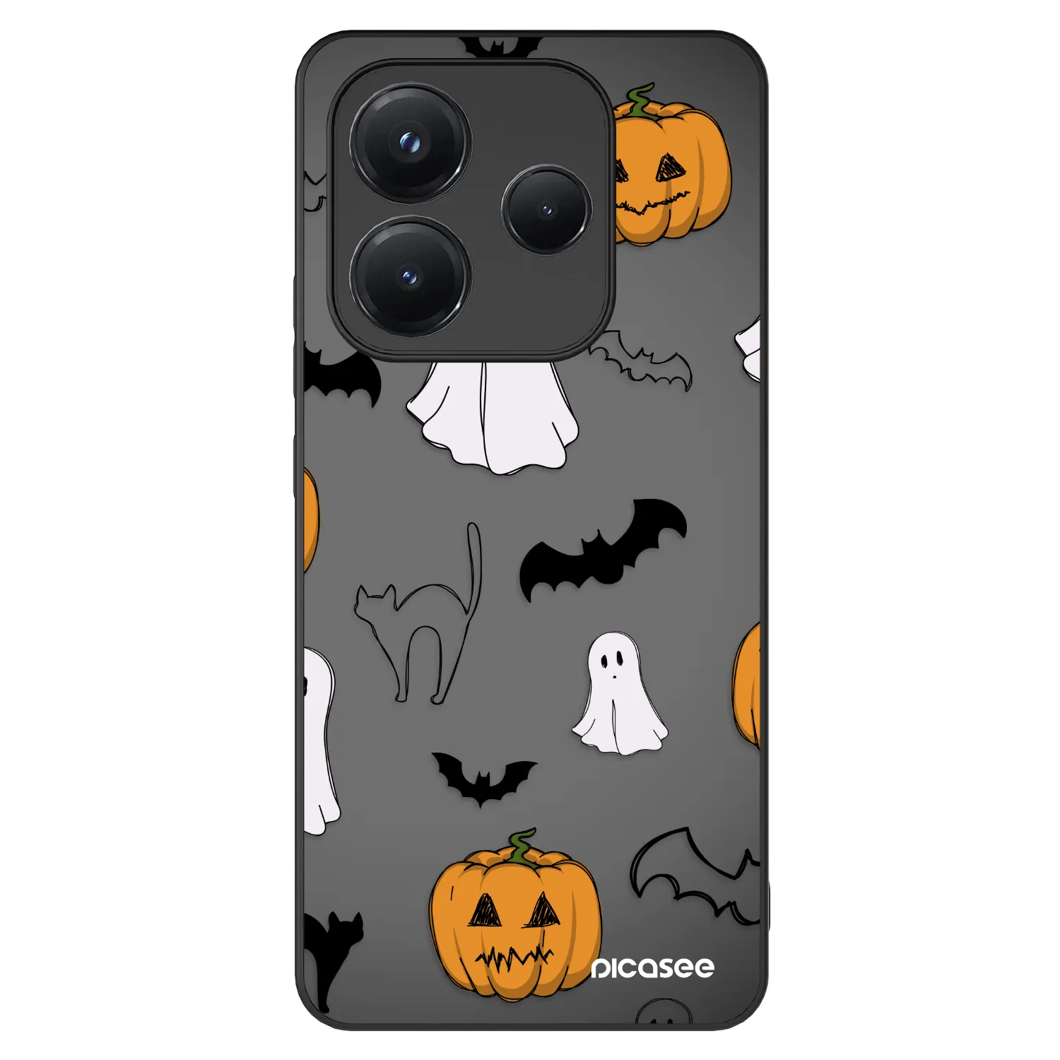 Picasee ULTIMATE CASE za Xiaomi Redmi Note 14 5G - Spooky crew