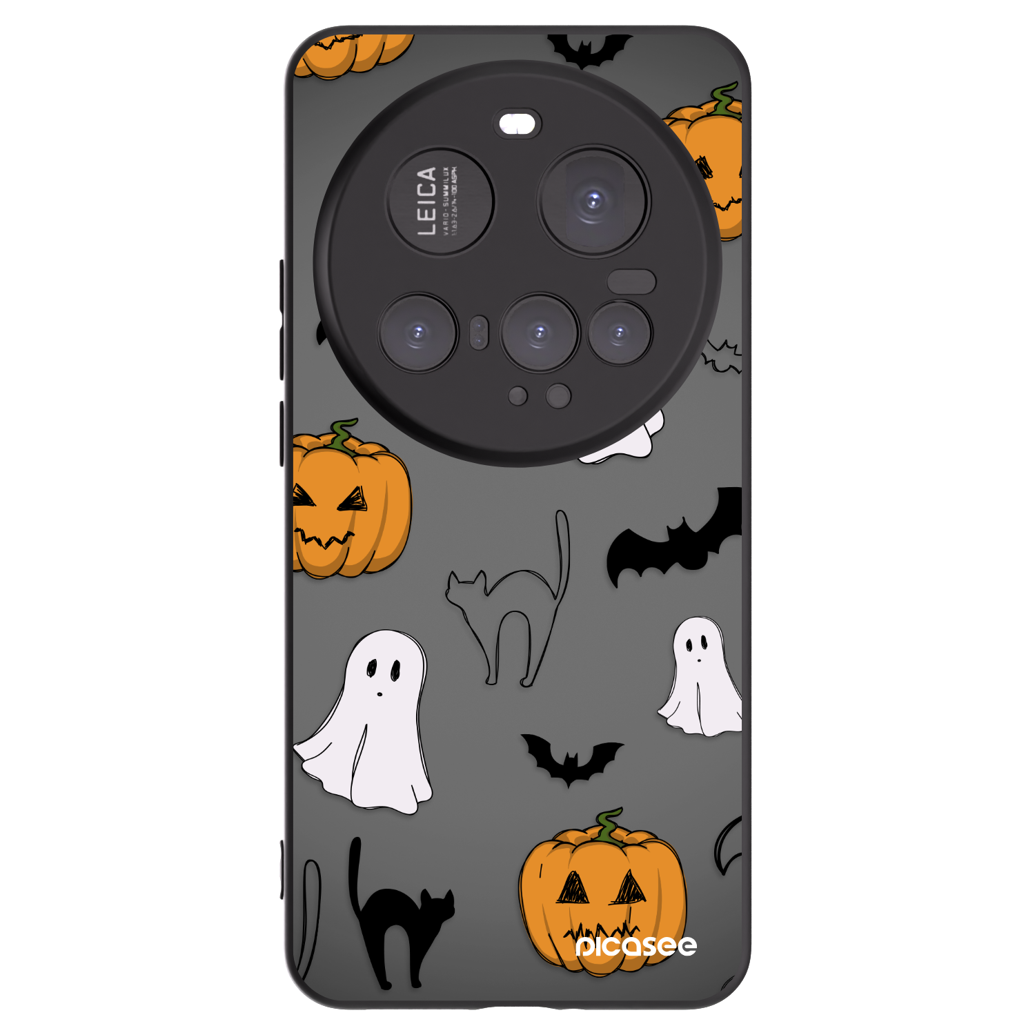 Picasee crna silikonska maskica za Xiaomi 15 Ultra - Spooky crew