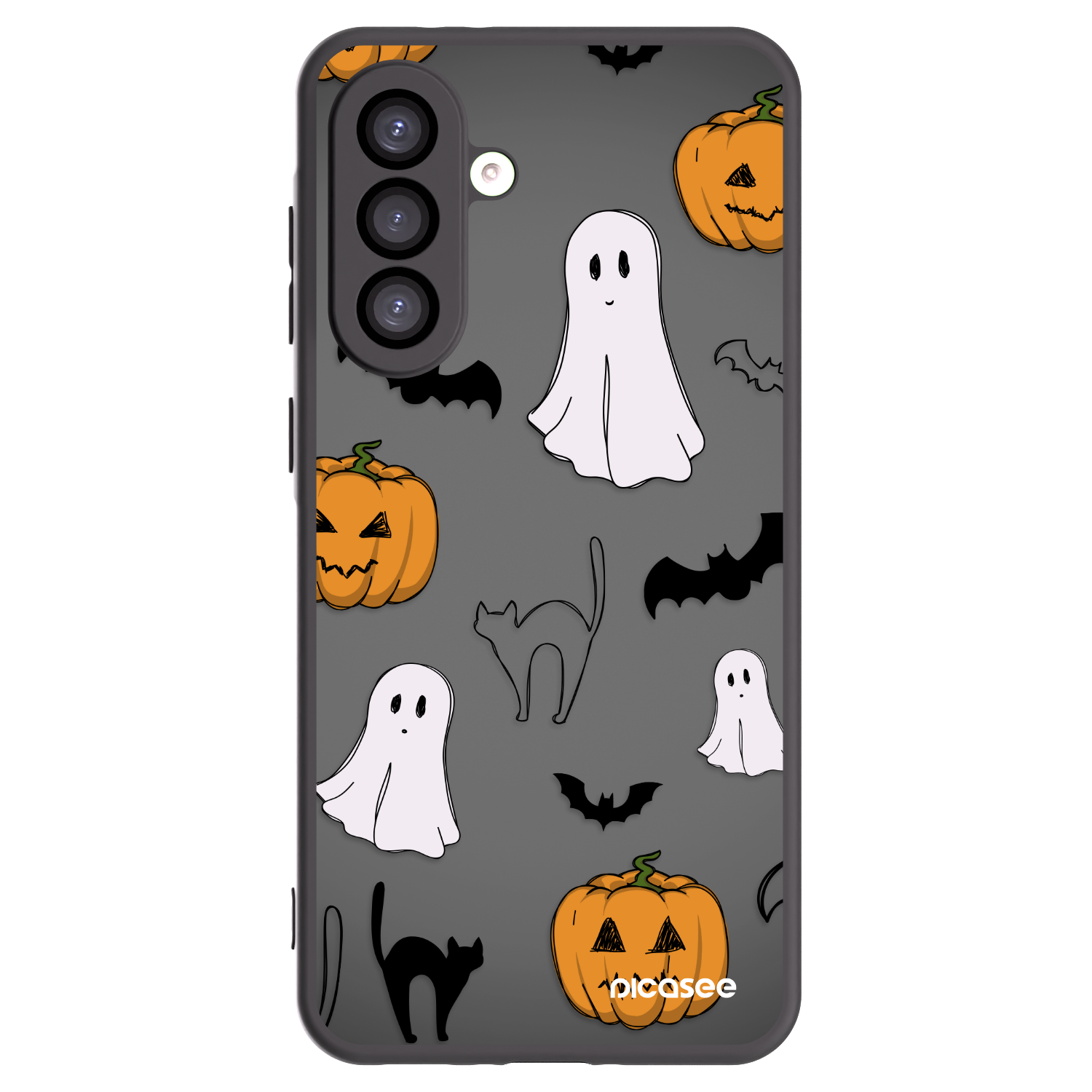 Picasee crna silikonska maskica za Samsung Galaxy A26 5G A266B - Spooky crew