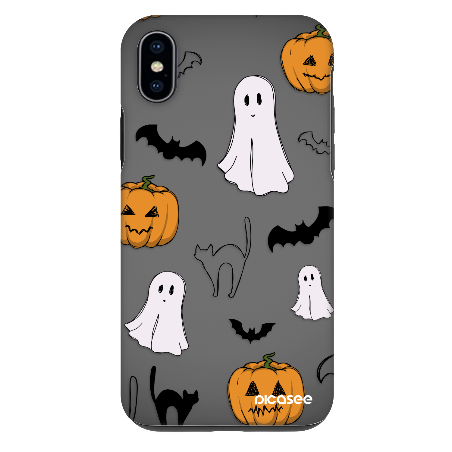 Picasee Fashion Case za Apple iPhone XS Max - Spooky crew