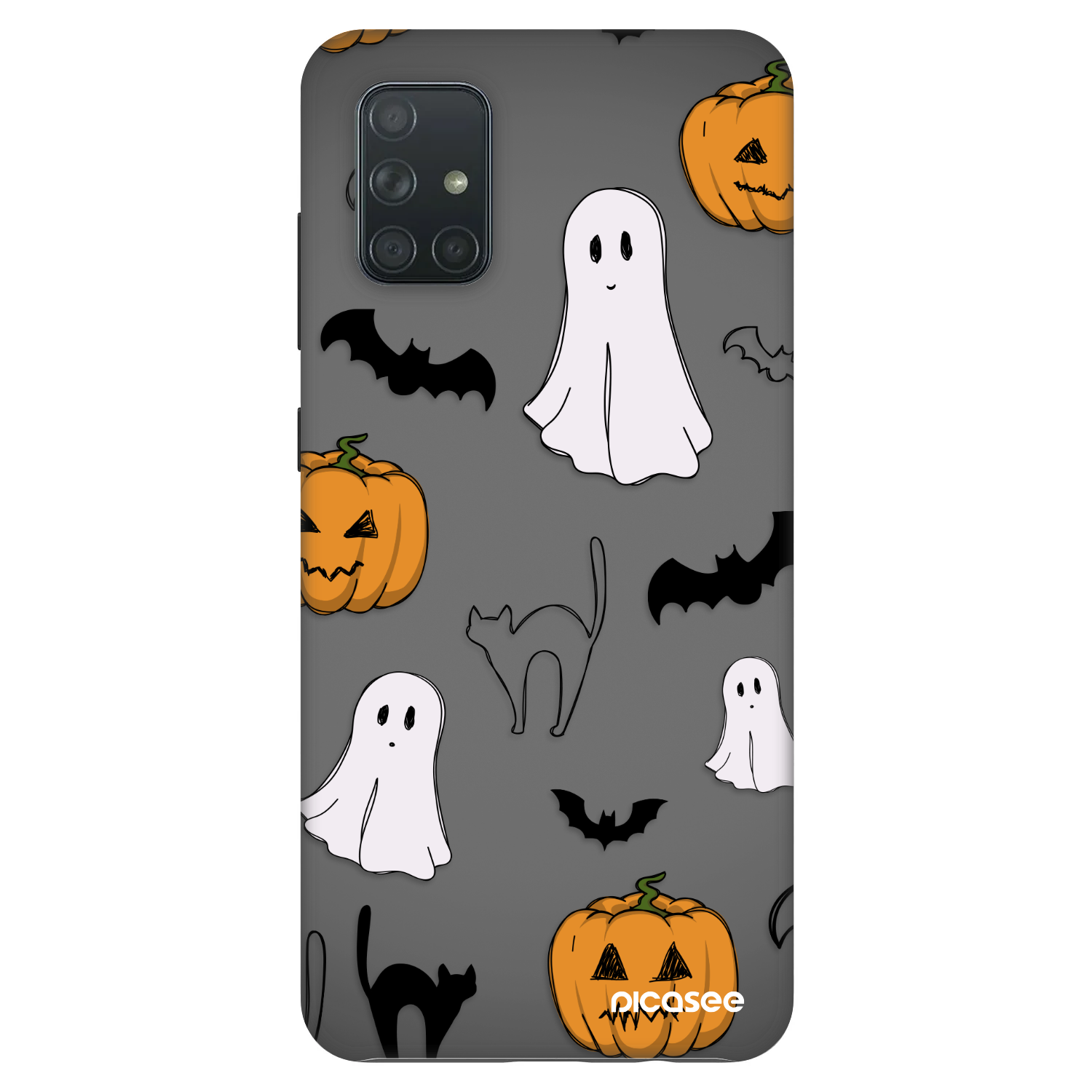 Picasee Fashion Case za Samsung Galaxy A71 A715F - Spooky crew