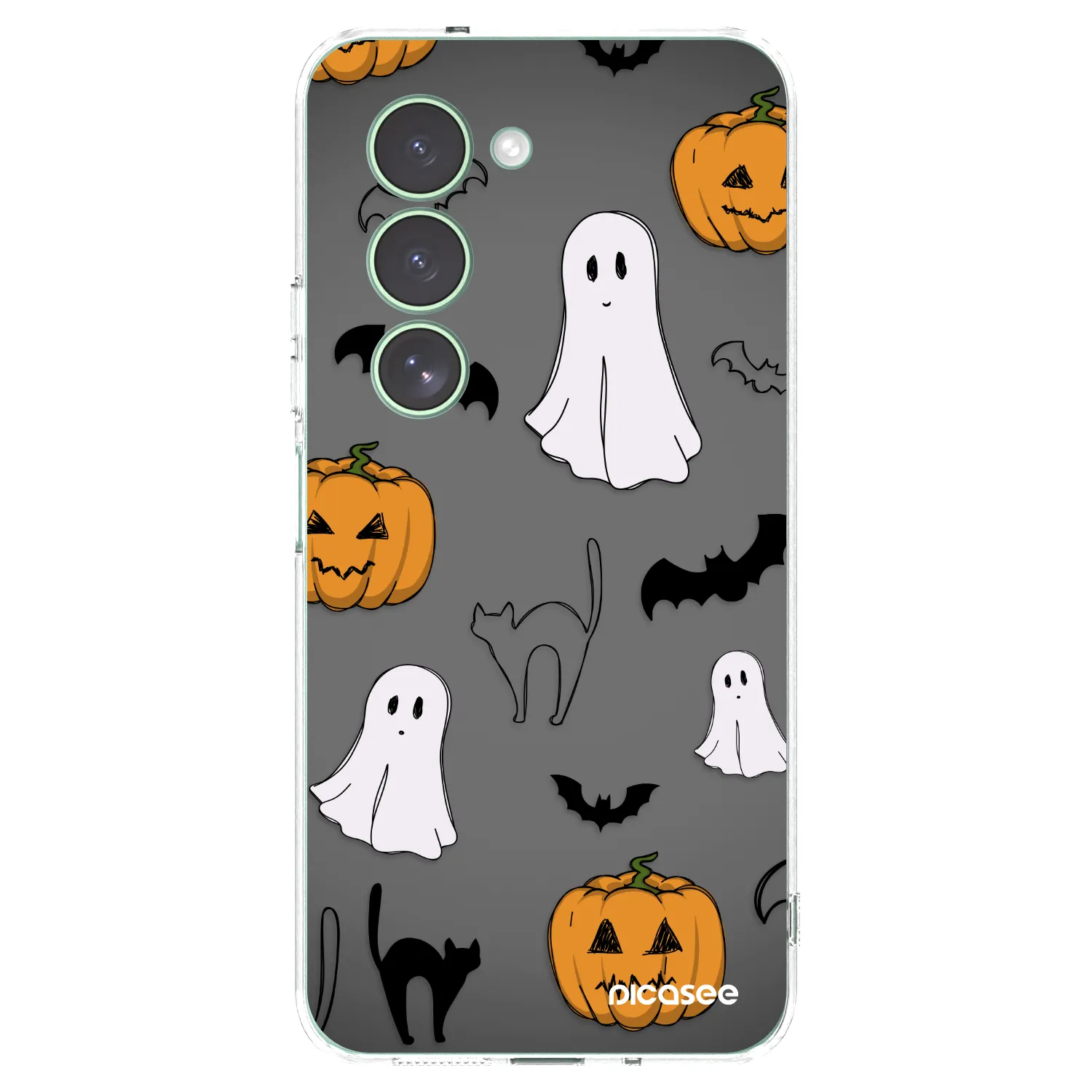 Picasee silikonska prozirna maskica za Xiaomi Redmi 15 5G - Spooky crew