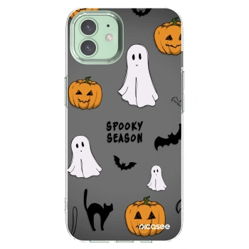 Picasee silikonska prozirna maskica za Apple iPhone 12 - Spooky season 2