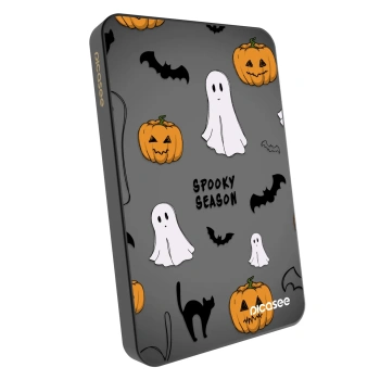 Prijenosni punjač s MagSafe 5 000 mAh Sivo - Spooky season 2