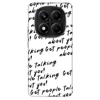 Maskica za Xiaomi Redmi Note 14 Pro 5G - GET PEOPLE TALK ABOUT YOU