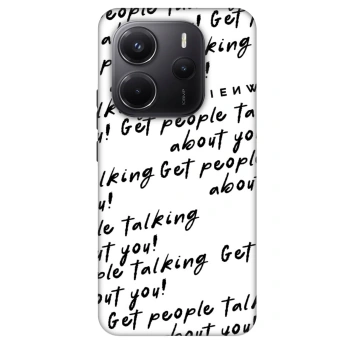 Maskica za Xiaomi Redmi Note 14 5G - GET PEOPLE TALK ABOUT YOU