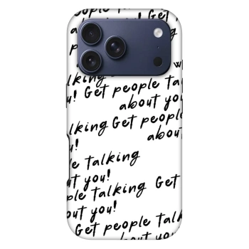 Maskica za Apple iPhone 17 Pro - GET PEOPLE TALK ABOUT YOU