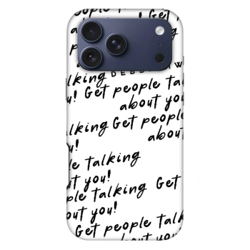 Maskica za Apple iPhone 18 Pro Max - GET PEOPLE TALK ABOUT YOU