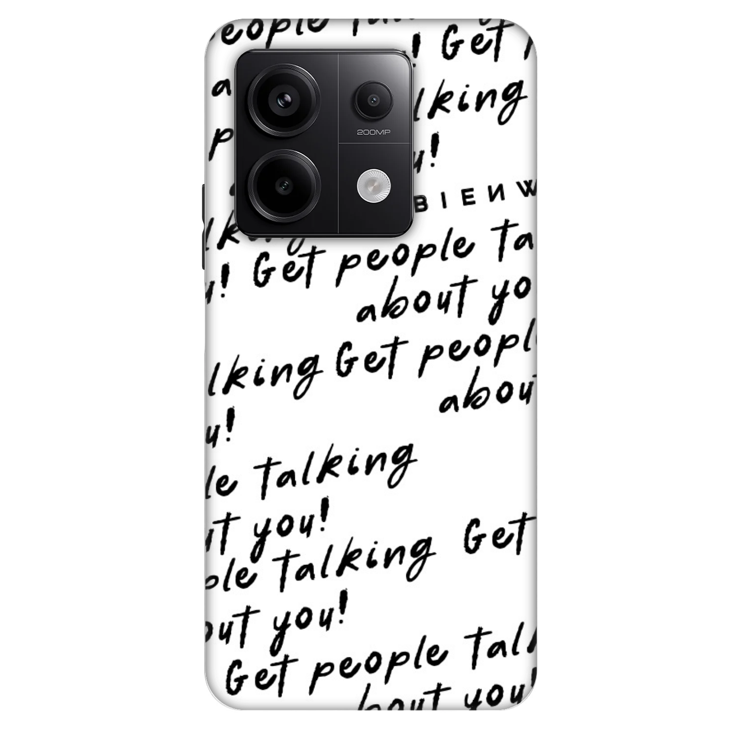 Picasee Fashion Case za Xiaomi Redmi Note 13 Pro 5G - GET PEOPLE TALK ABOUT YOU