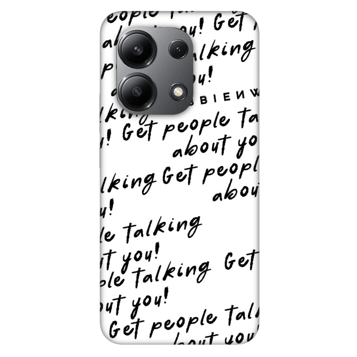Picasee Fashion Case za Xiaomi Redmi Note 13 4G - GET PEOPLE TALK ABOUT YOU