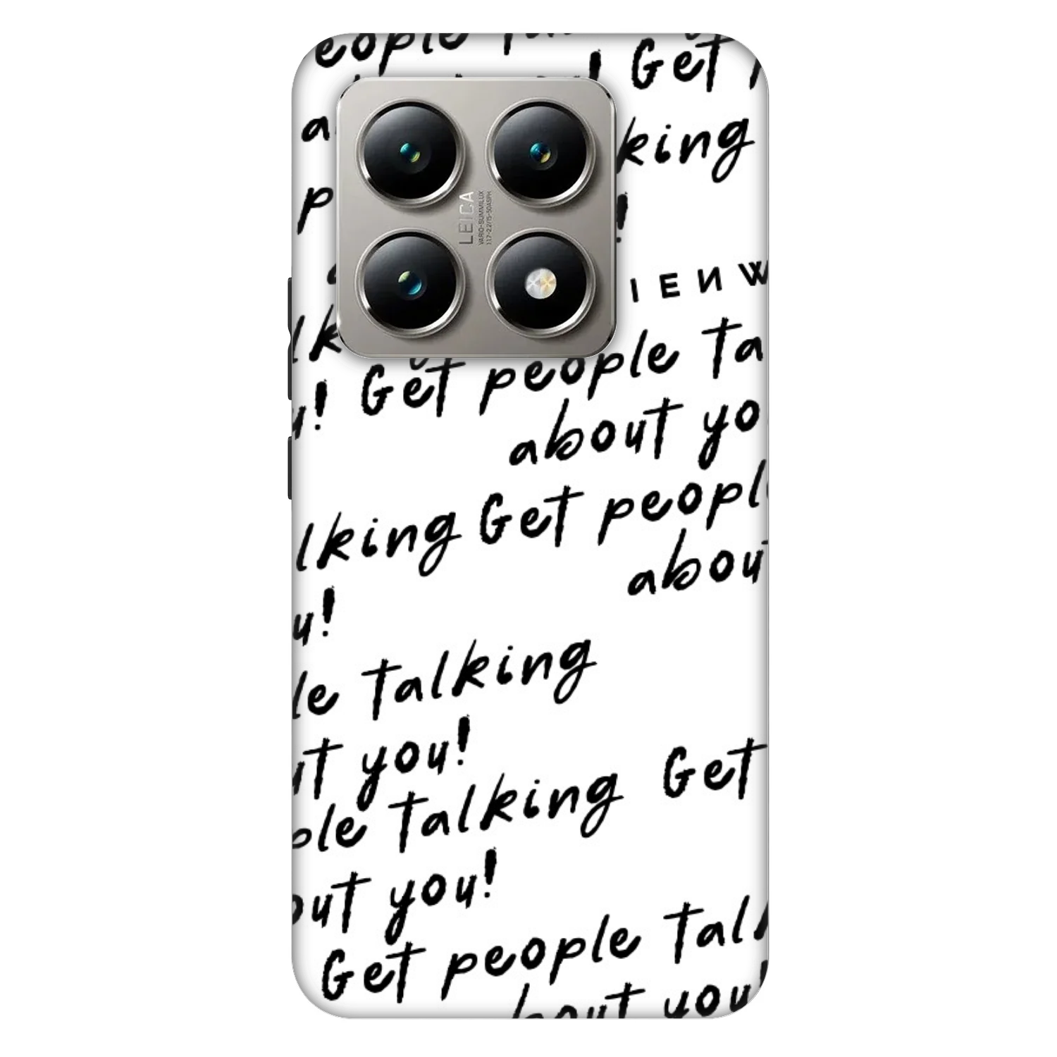 Picasee Fashion Case za Xiaomi 14T Pro - GET PEOPLE TALK ABOUT YOU