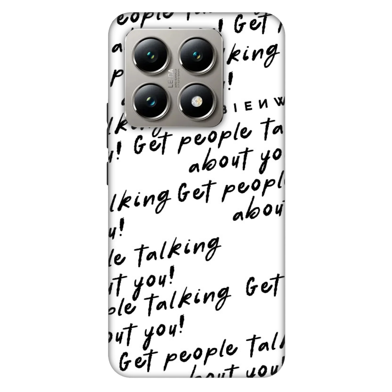 Picasee Fashion Case za Xiaomi 14T - GET PEOPLE TALK ABOUT YOU