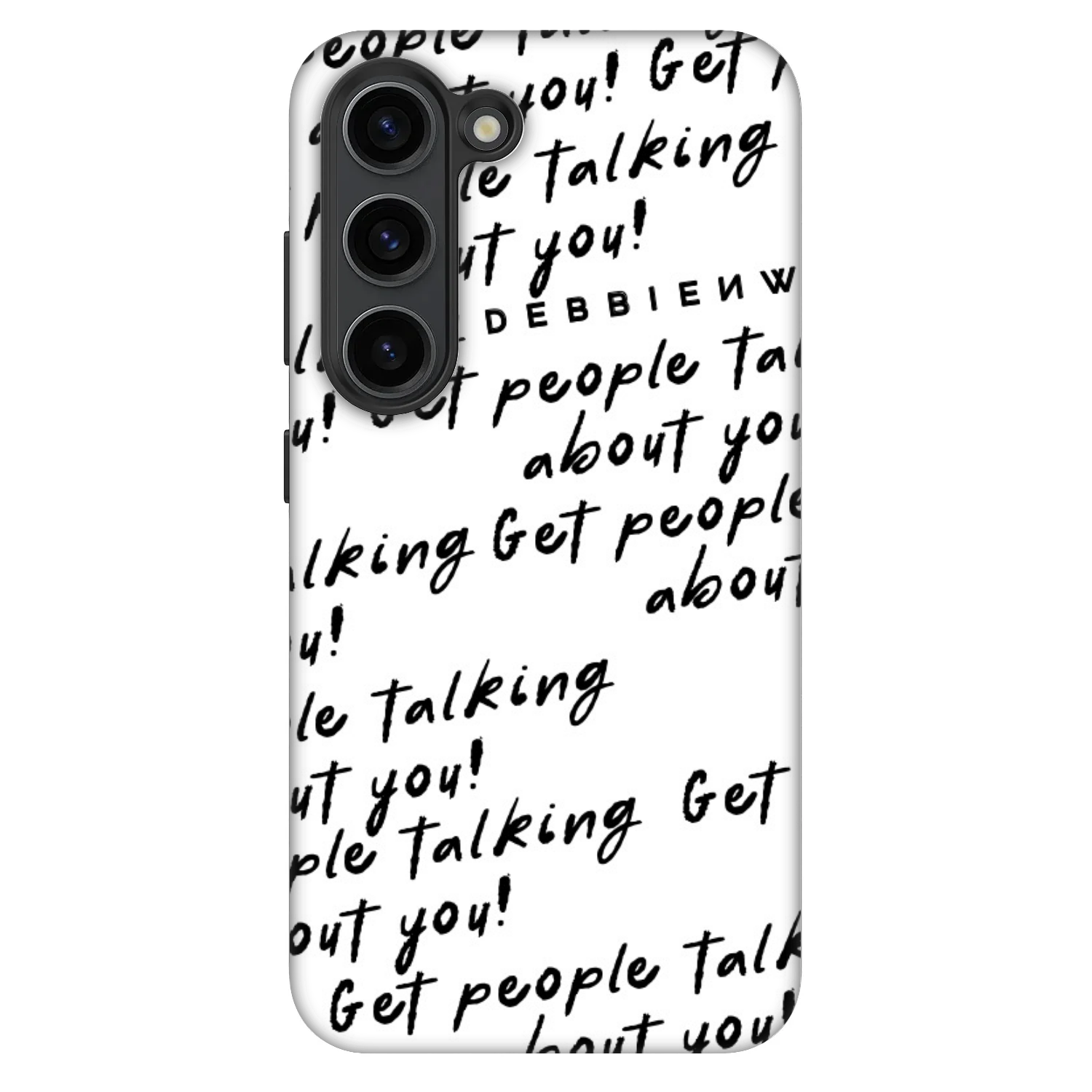 Picasee Fashion Case za Samsung Galaxy S23+ 5G - GET PEOPLE TALK ABOUT YOU