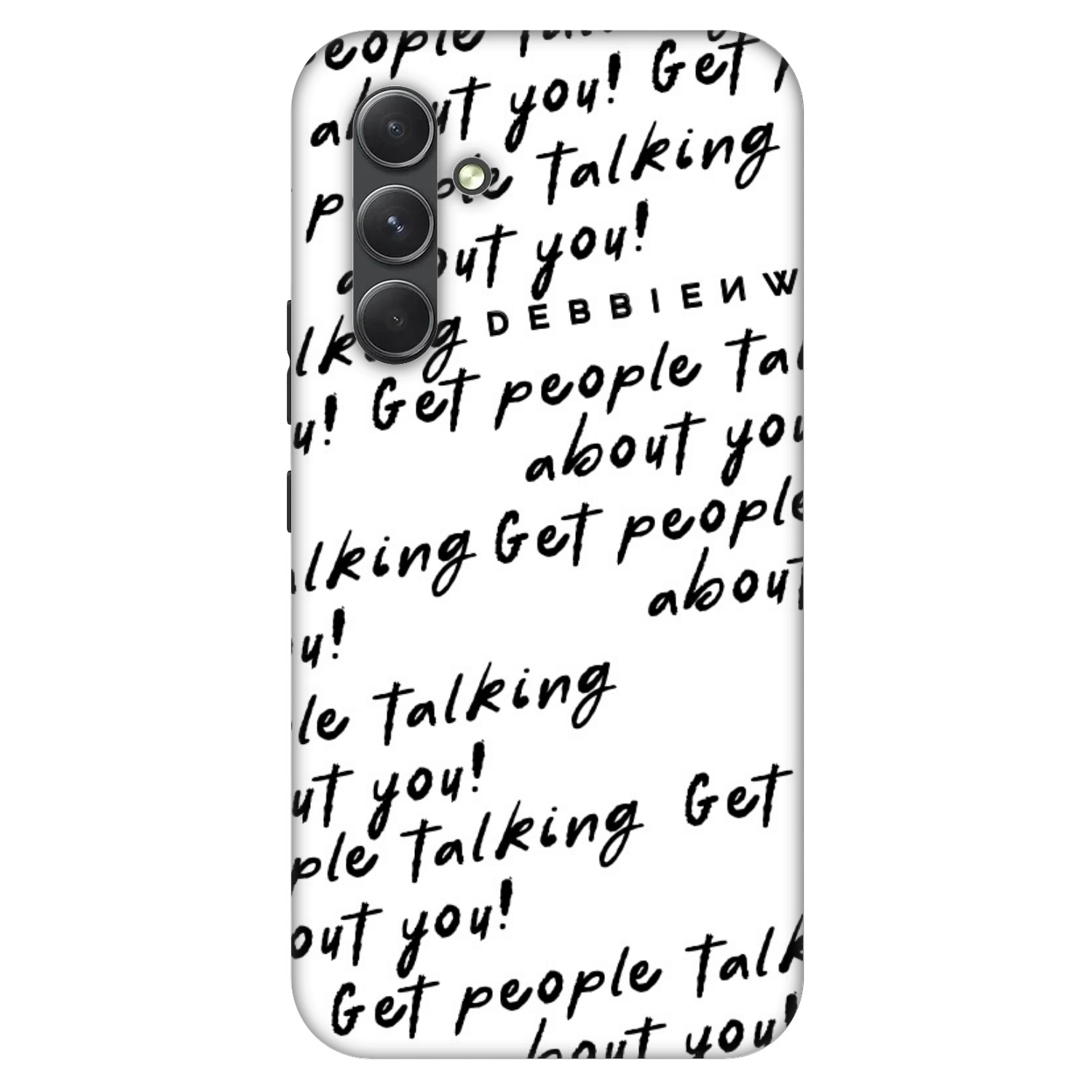 Picasee Fashion Case za Samsung Galaxy A54 5G A546B - GET PEOPLE TALK ABOUT YOU