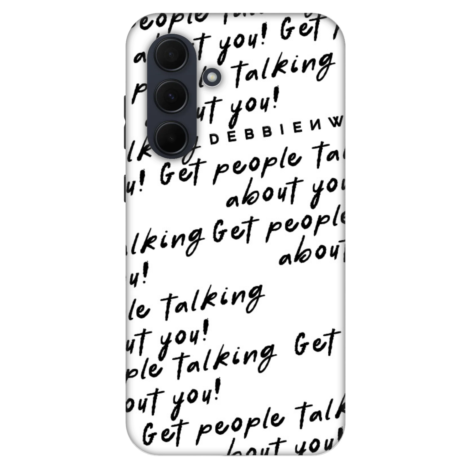 Picasee Fashion Case za Samsung Galaxy A35 5G A356B - GET PEOPLE TALK ABOUT YOU