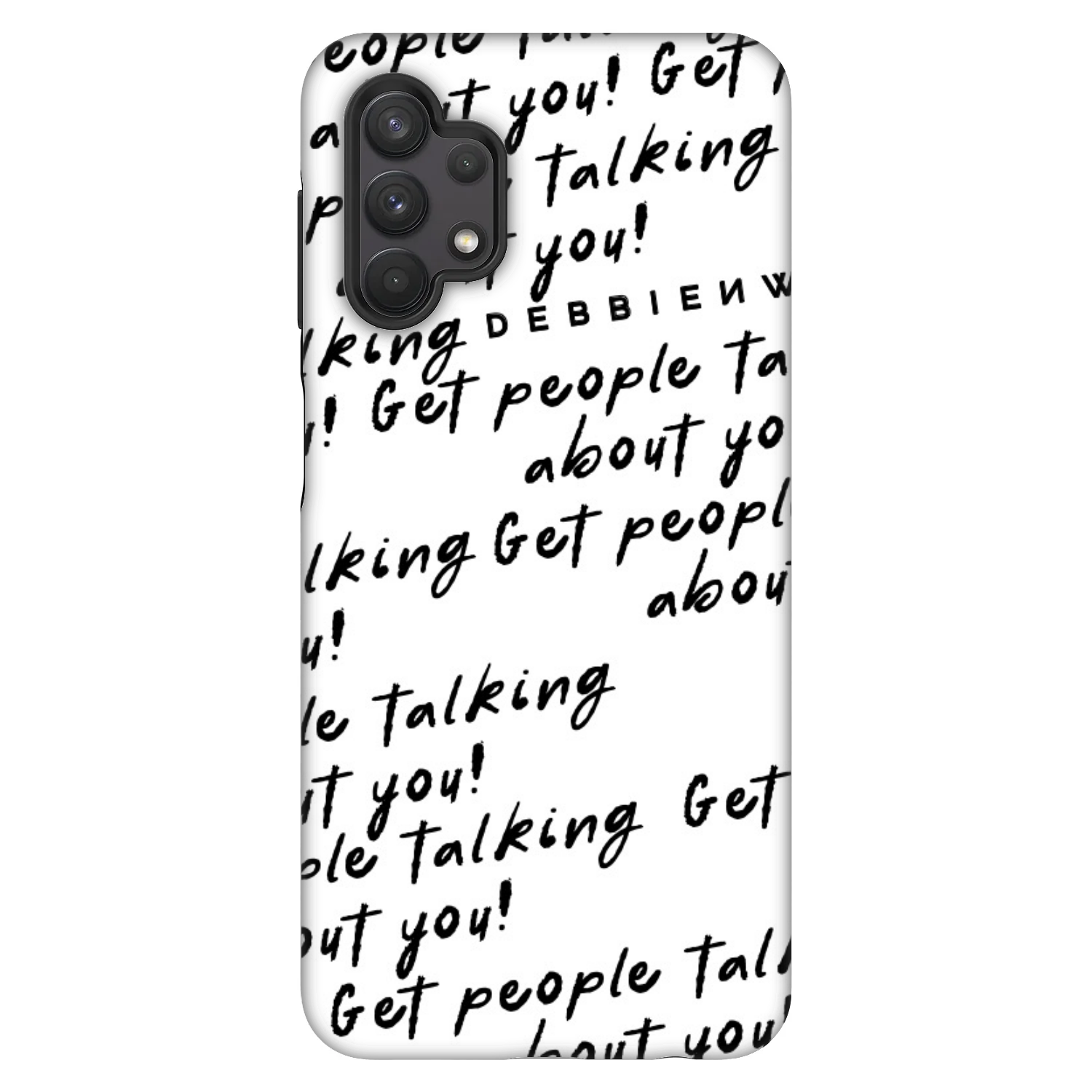Picasee Fashion Case za Samsung Galaxy A32 5G A326B - GET PEOPLE TALK ABOUT YOU