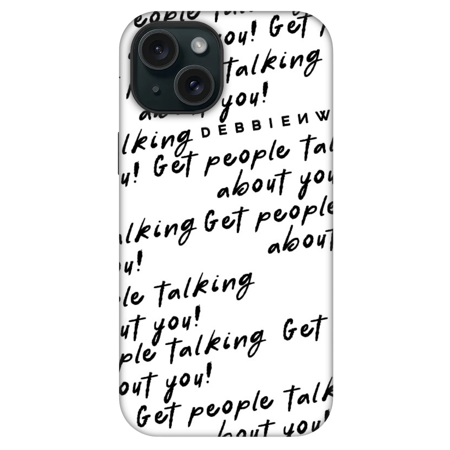Picasee Fashion Case MagSafe za Apple iPhone 15 - GET PEOPLE TALK ABOUT YOU
