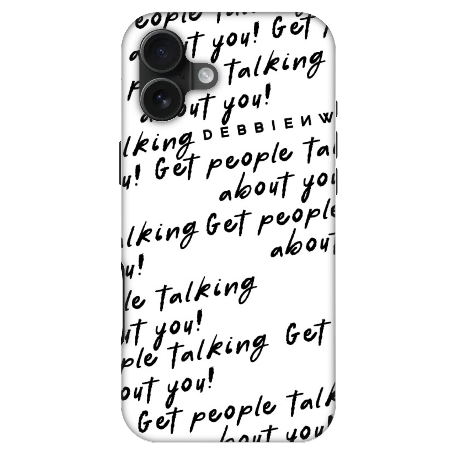 Picasee Fashion Case MagSafe za Apple iPhone 16 Plus - GET PEOPLE TALK ABOUT YOU