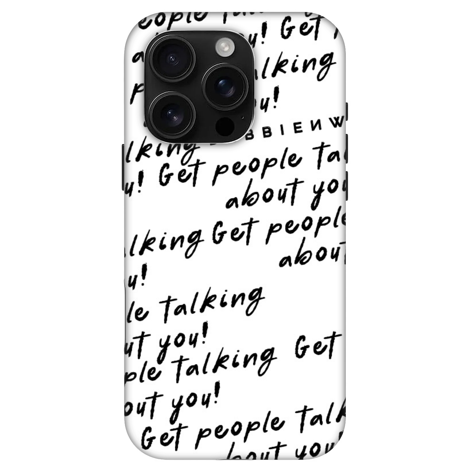 Picasee Fashion Case MagSafe za Apple iPhone 16 Pro - GET PEOPLE TALK ABOUT YOU
