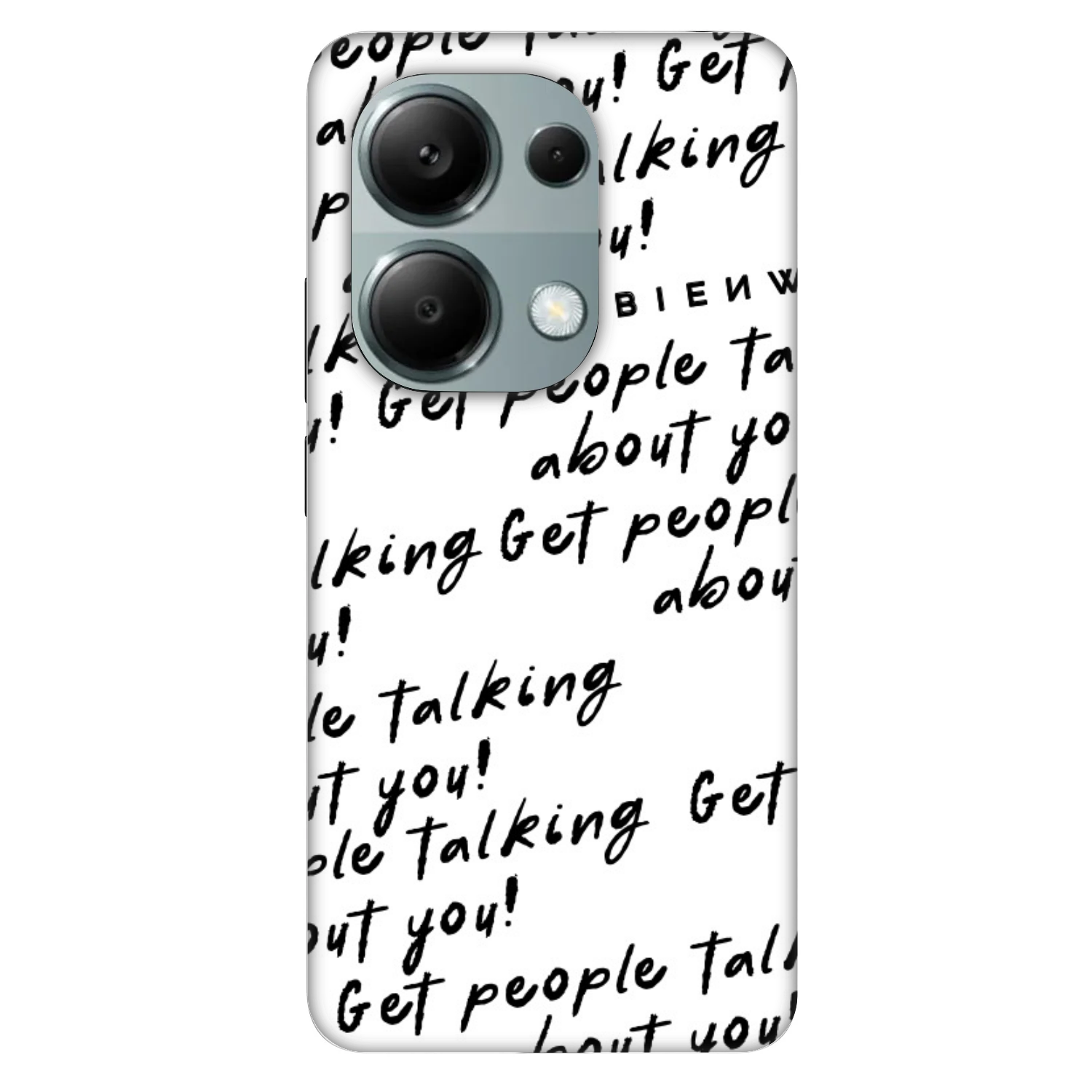 Picasee Fashion Case za Xiaomi Redmi Note 13 Pro 4G - GET PEOPLE TALK ABOUT YOU
