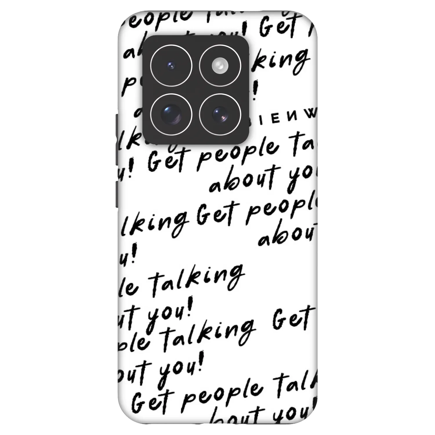 Picasee Fashion Case za Xiaomi 14 Pro - GET PEOPLE TALK ABOUT YOU