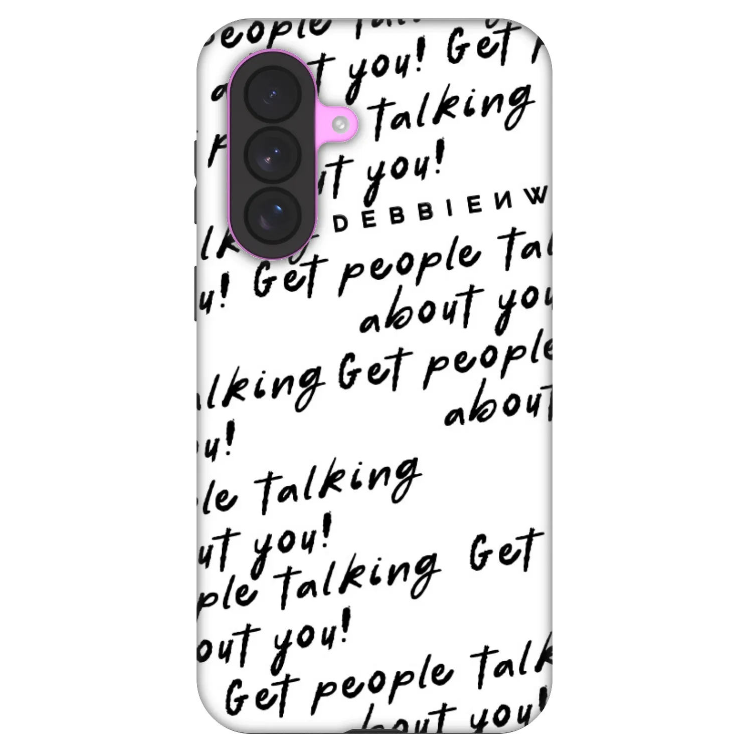 Picasee Fashion Case za Samsung Galaxy A37 - GET PEOPLE TALK ABOUT YOU
