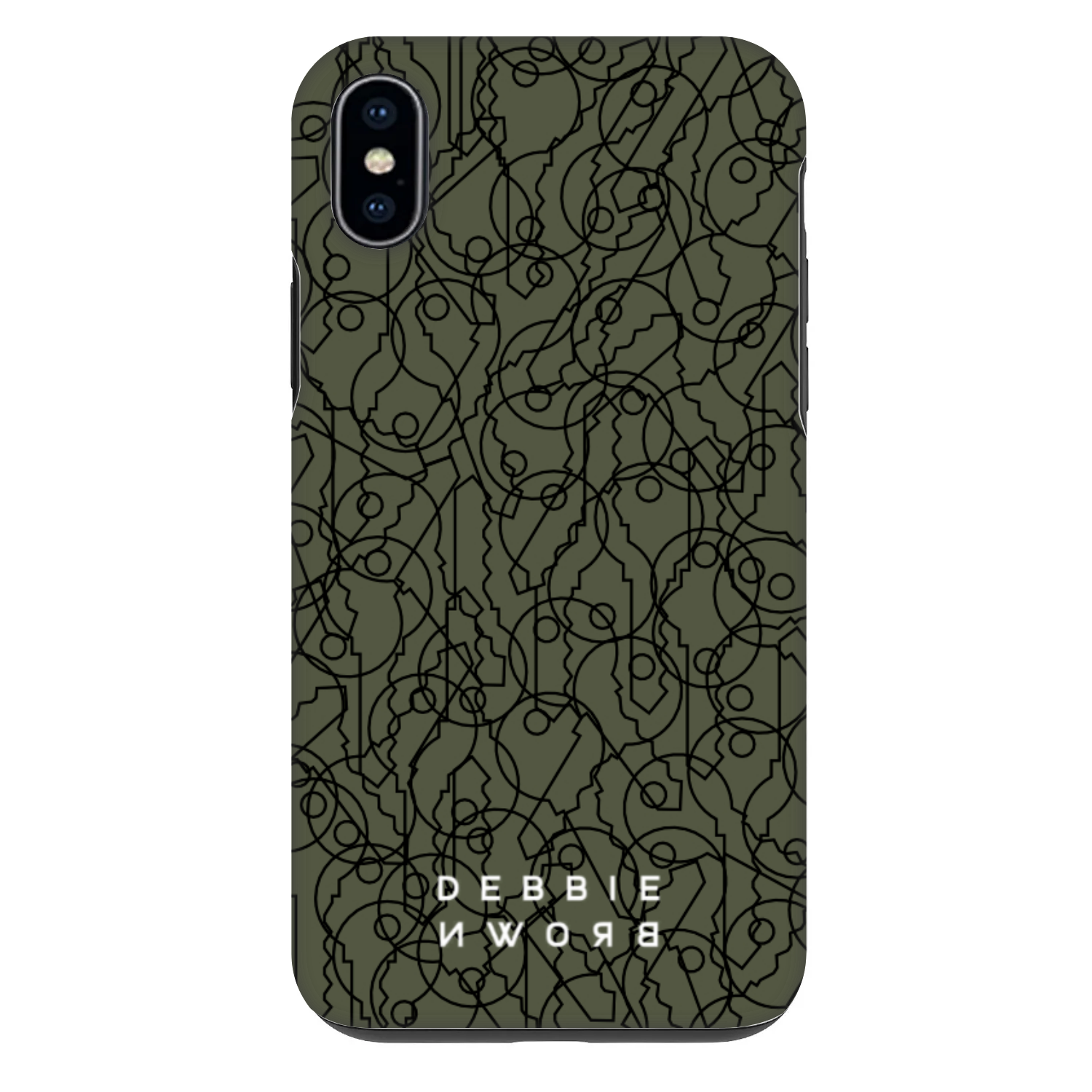 Picasee Fashion Case za Apple iPhone XS Max - UNLOCK YOURSELF