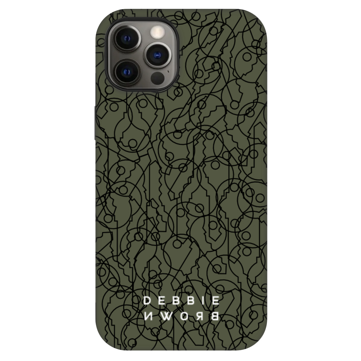 Picasee Fashion Case MagSafe za Apple iPhone 12 - UNLOCK YOURSELF