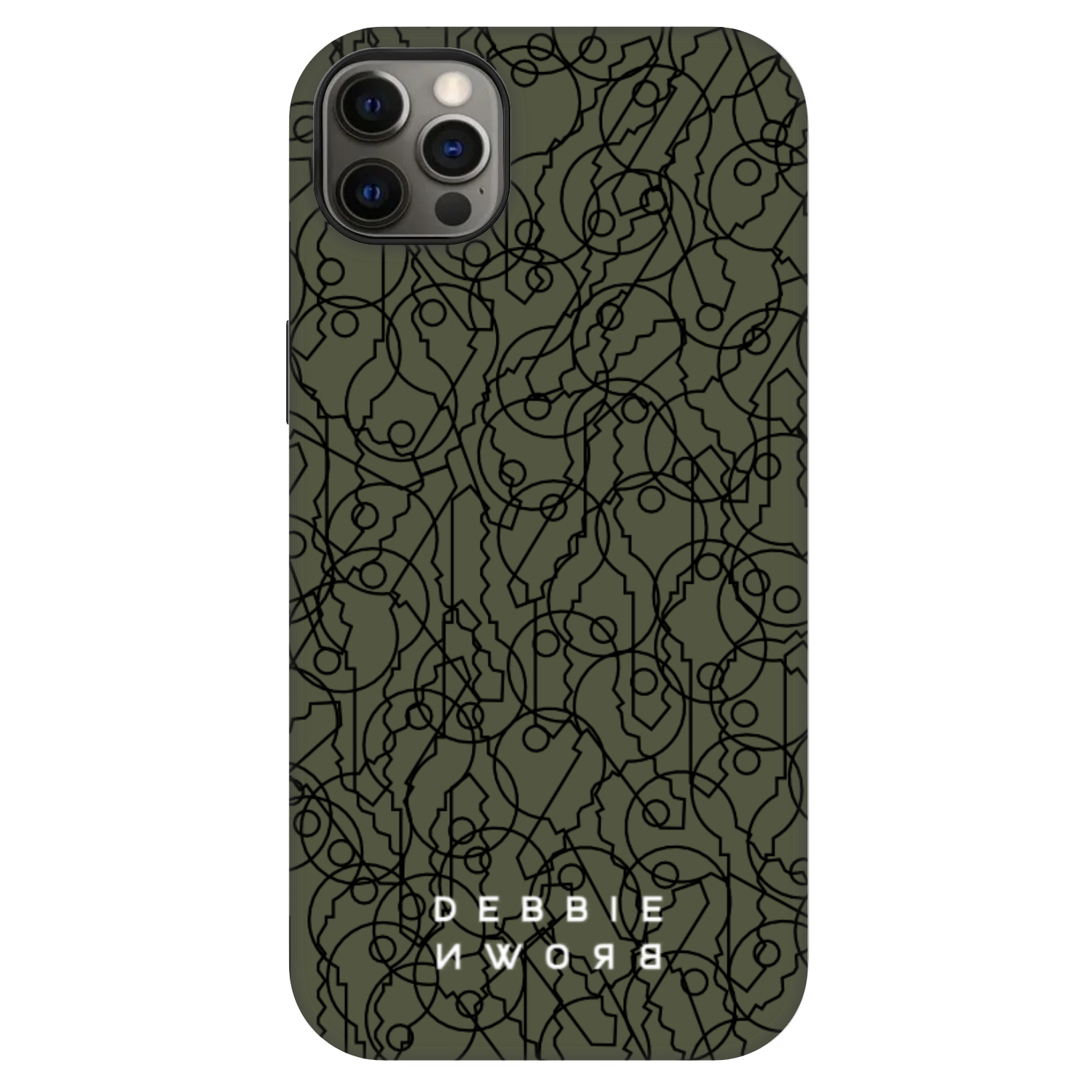 Picasee Fashion Case MagSafe za Apple iPhone 12 Pro Max - UNLOCK YOURSELF